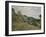 Hillside in Auvers; Sente Et Coteaux D'Auvers-Camille Pissarro-Framed Giclee Print