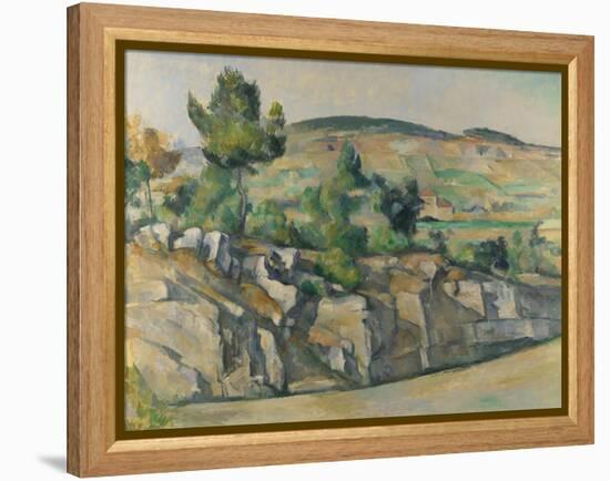 Hillside in Provence, C. 1890-Paul Cézanne-Framed Premier Image Canvas