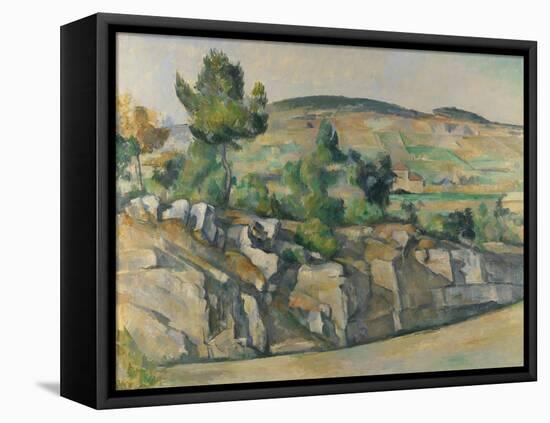 Hillside in Provence, C. 1890-Paul Cézanne-Framed Premier Image Canvas