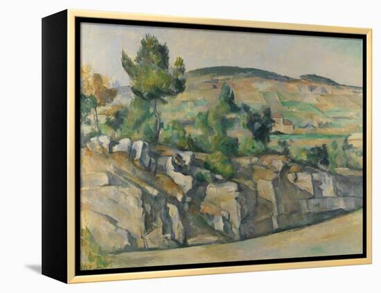 Hillside in Provence, C. 1890-Paul Cézanne-Framed Premier Image Canvas