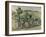 Hillside in Provence. Ca. 1890-92-Paul Cézanne-Framed Giclee Print