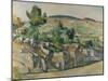 Hillside in Provence. Ca. 1890-92-Paul Cézanne-Mounted Giclee Print