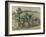 Hillside in Provence. Ca. 1890-92-Paul Cézanne-Framed Giclee Print