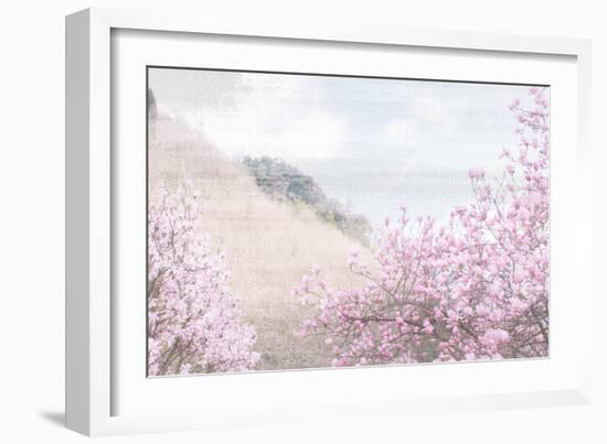 Hillside Pink-Kimberly Allen-Framed Art Print