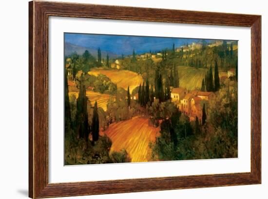 Hillside - Tuscany-Philip Craig-Framed Giclee Print