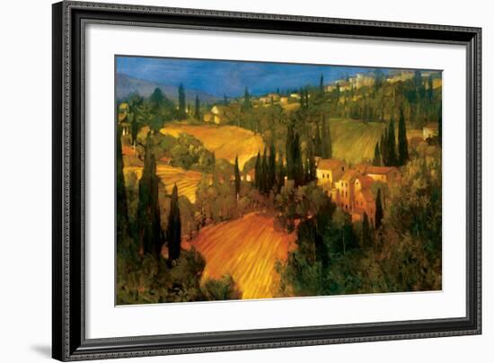 Hillside - Tuscany-Philip Craig-Framed Giclee Print