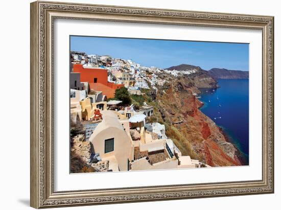 Hillside View Cliffs-Larry Malvin-Framed Photographic Print