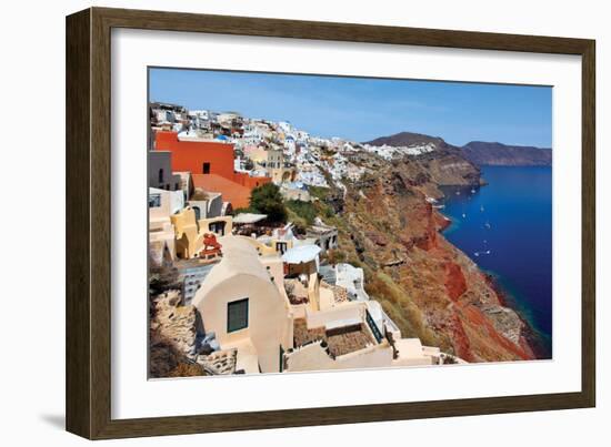 Hillside View Cliffs-Larry Malvin-Framed Photographic Print