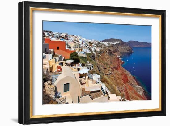 Hillside View Cliffs-Larry Malvin-Framed Photographic Print