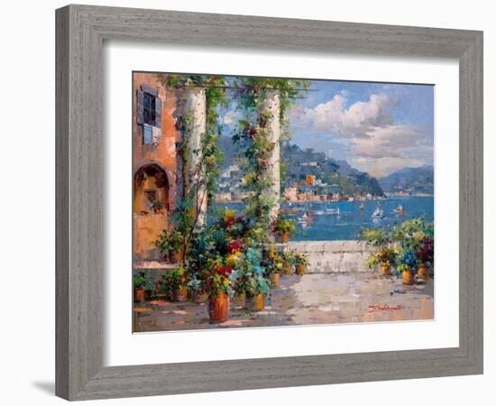 Hillside View II-Jackson-Framed Art Print