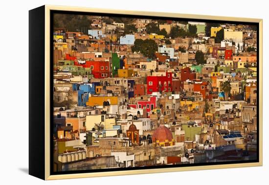 Hillside View of Guanajuato-Craig Lovell-Framed Premier Image Canvas