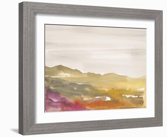 Hillside View-Megan Swartz-Framed Art Print