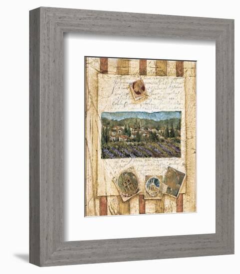 Hillside Vineyard I-Elizabeth Jardine-Framed Giclee Print