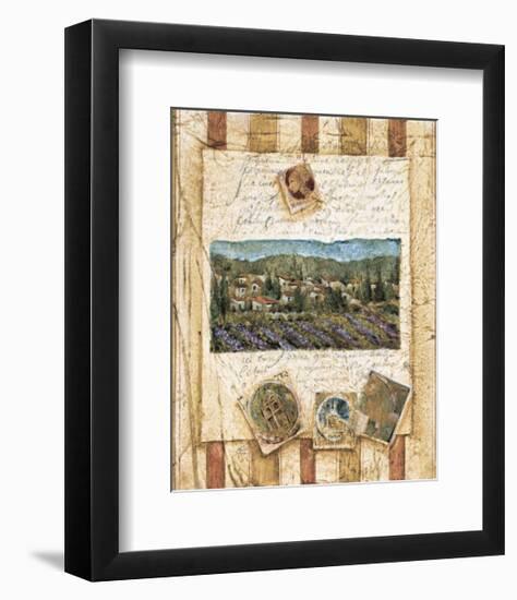 Hillside Vineyard I-Elizabeth Jardine-Framed Giclee Print