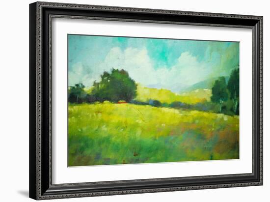 Hillside-Eddie Barbini-Framed Art Print