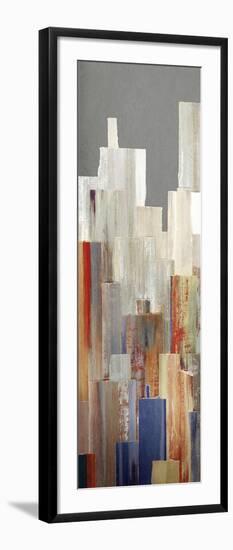 Hilltop Cityscape I-Edward Selkirk-Framed Art Print