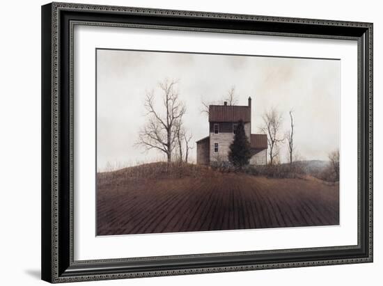 Hilltop Farm-David Knowlton-Framed Giclee Print