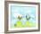 Hilltop Roosters-Ingrid Blixt-Framed Art Print