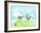 Hilltop Roosters-Ingrid Blixt-Framed Art Print