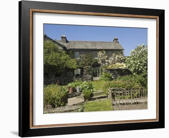 Hilltop, Sawrey, Near Ambleside, Home of Beatrix Potter, Lake District Nat'l Park, Cumbria, England-James Emmerson-Framed Photographic Print