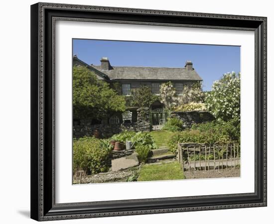 Hilltop, Sawrey, Near Ambleside, Home of Beatrix Potter, Lake District Nat'l Park, Cumbria, England-James Emmerson-Framed Photographic Print