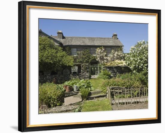 Hilltop, Sawrey, Near Ambleside, Home of Beatrix Potter, Lake District Nat'l Park, Cumbria, England-James Emmerson-Framed Photographic Print