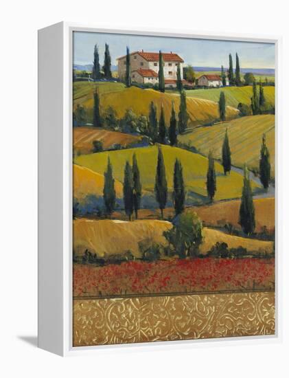 Hilltop Villa II-Tim O'toole-Framed Stretched Canvas