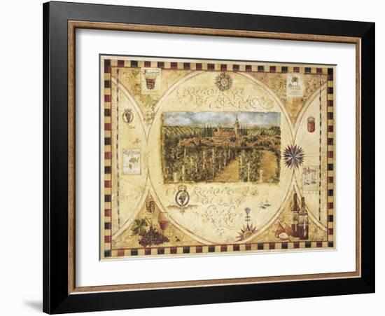 Hilltop Winery-Elizabeth Jardine-Framed Giclee Print