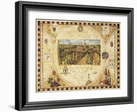 Hilltop Winery-Elizabeth Jardine-Framed Giclee Print