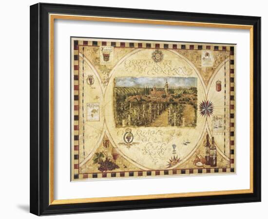 Hilltop Winery-Elizabeth Jardine-Framed Giclee Print