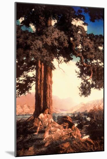 Hilltop-Maxfield Parrish-Mounted Art Print