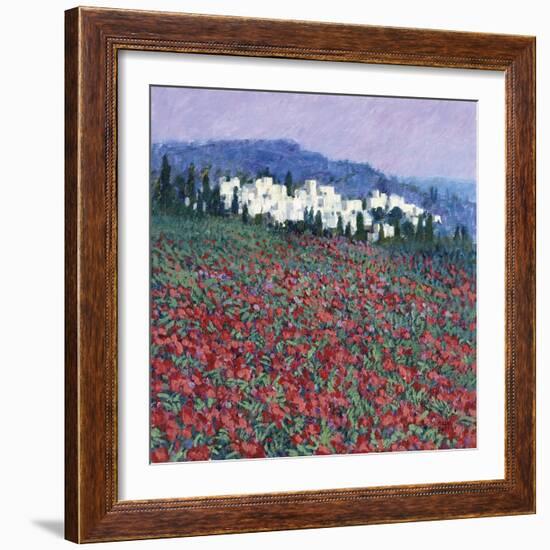 Hilltown in Tuscany-Hazel Barker-Framed Giclee Print