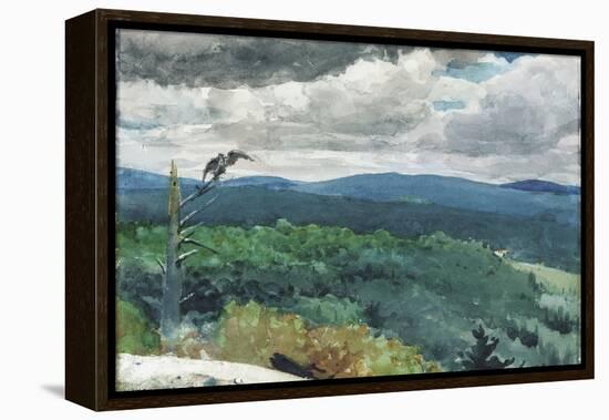 Hilly Landscape, 1894-Winslow Homer-Framed Premier Image Canvas