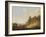 Hilly Landscape with the Ruins of a Castle-Aelbert Cuyp-Framed Art Print