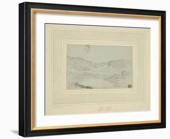 Hilly Landscape-Richard Wilson-Framed Giclee Print