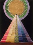 Group Iv, No. 2. the Ten Largest, Childhood, 1907 (Oil and Tempera on Cardboard)-Hilma af Klint-Giclee Print