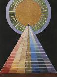 Buddha's Standpoint in the Earthly Life, No. 3A, 1920 (Oil on Canvas)-Hilma af Klint-Giclee Print