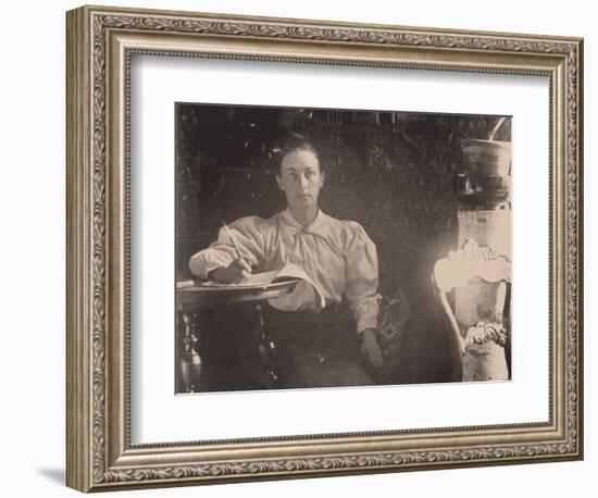 Hilma Af Klint, C. 1890 (Photograph)-Anonymous Anonymous-Framed Giclee Print