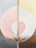 Altarpiece, Group X, Number 1, 1915 (Oil & Metal Leaf on Canvas)-Hilma af Klint-Giclee Print