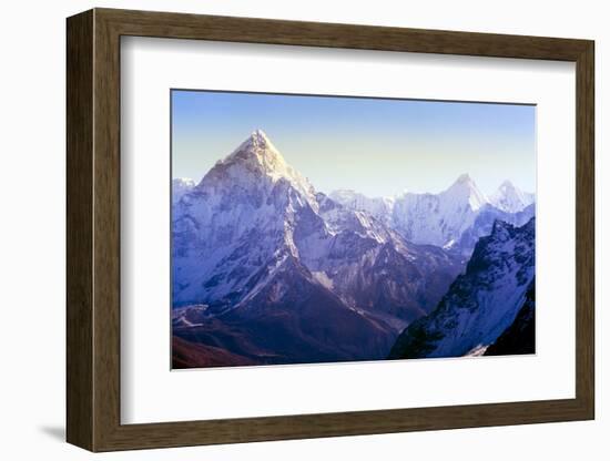 Himalaya Mountains-Microstock Man-Framed Photographic Print