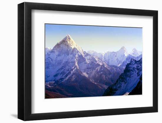 Himalaya Mountains-Microstock Man-Framed Photographic Print