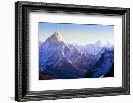 Himalaya Mountains-Microstock Man-Framed Photographic Print