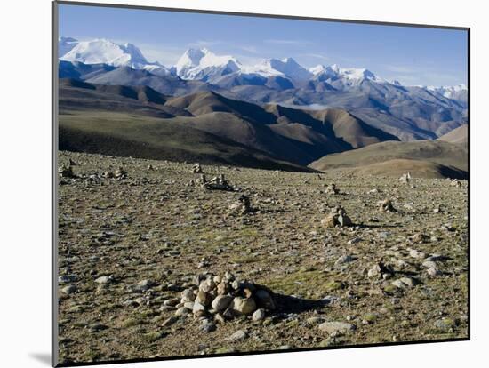 Himalaya Range, Tibet, China-Ethel Davies-Mounted Photographic Print