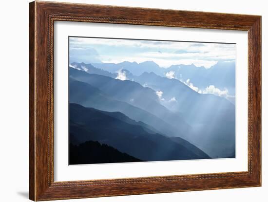 Himalayan Mountains-Tai Prints-Framed Photographic Print