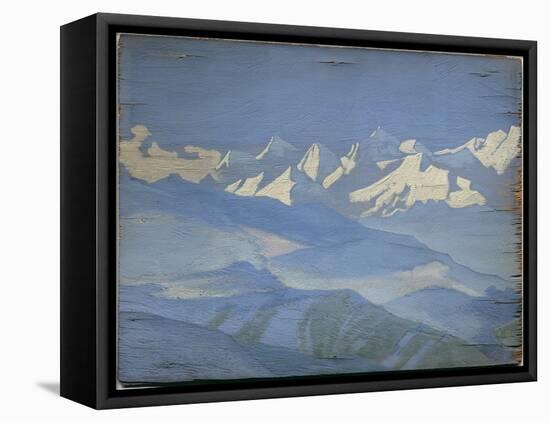 Himalayas, 1928 (Tempera on Panel)-Nicholas Roerich-Framed Premier Image Canvas