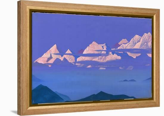 Himalayas, 1933 (Tempera on Canvas)-Nicholas Roerich-Framed Premier Image Canvas