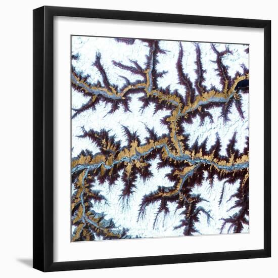 Himalayas III-Alicia Ludwig-Framed Art Print