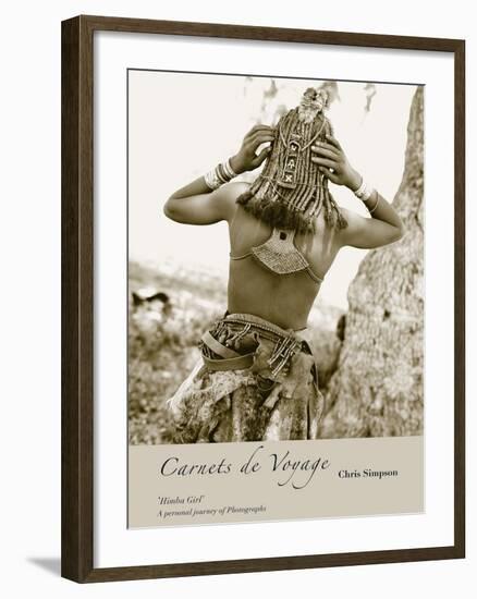 Himba Girl-Chris Simpson-Framed Giclee Print