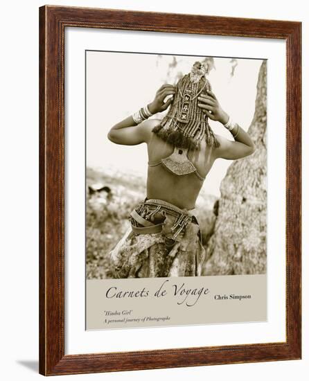 Himba Girl-Chris Simpson-Framed Giclee Print