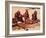 Himba Women Selling Souvenirs, Kaokoveld, Namibia, Africa-Nico Tondini-Framed Photographic Print